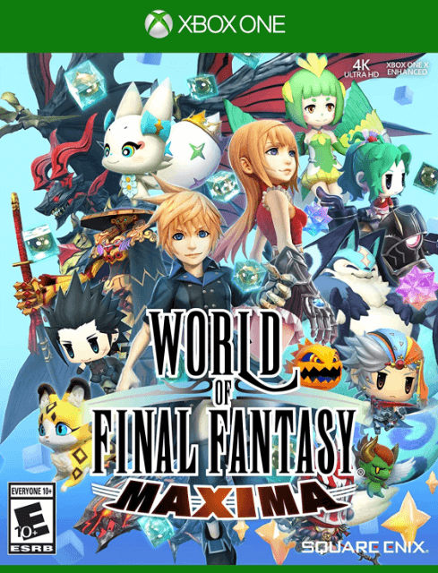 World of Final Fantasy Maxima box art for Xbox One